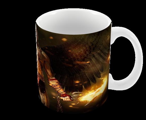 Caneca Polímero God Of War Personalizada