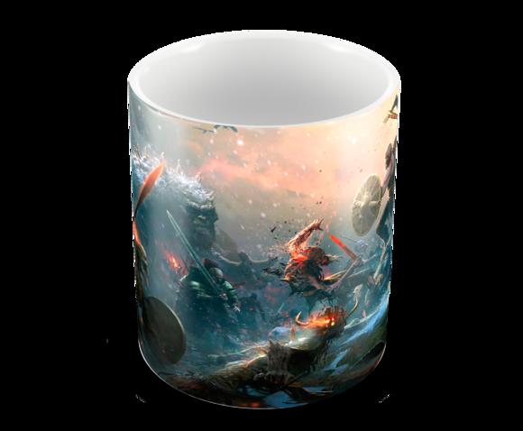 Caneca Polímero God Of War Personalizada