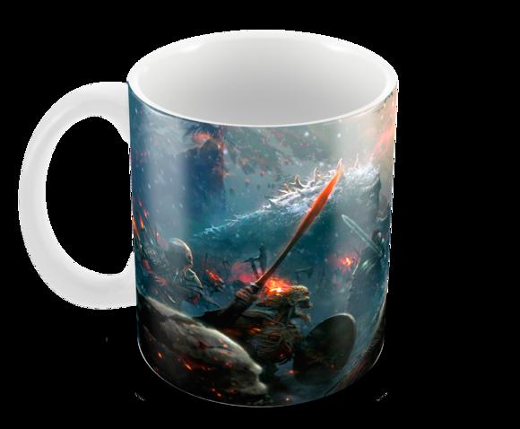 Caneca Polímero God Of War Personalizada