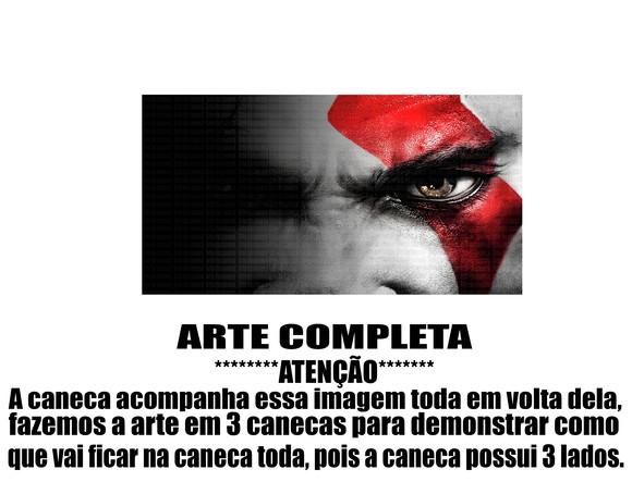 Caneca Polímero God Of War Personalizada