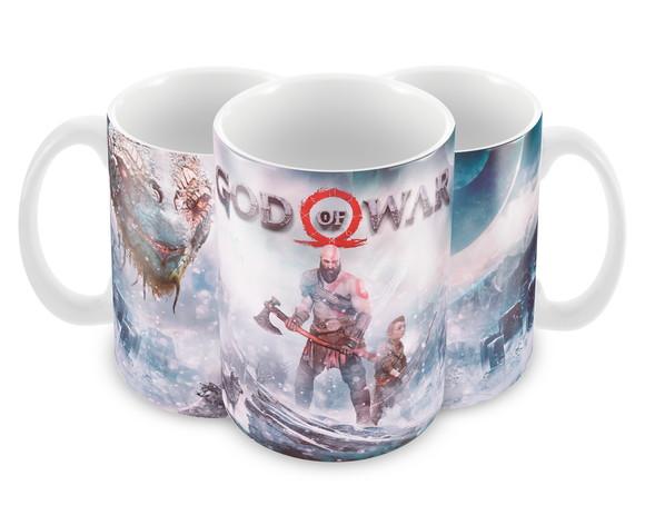 Caneca Polímero God Of War Personalizada