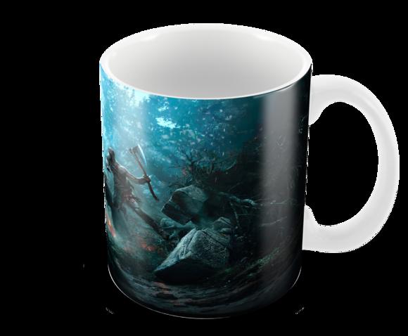 Caneca Polímero God Of War Personalizada
