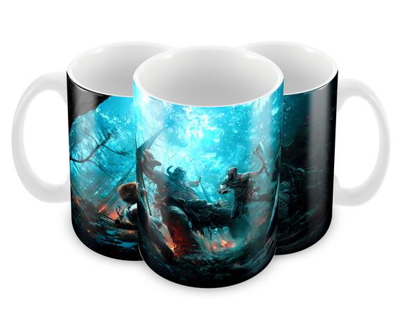 Caneca Polímero God Of War Personalizada