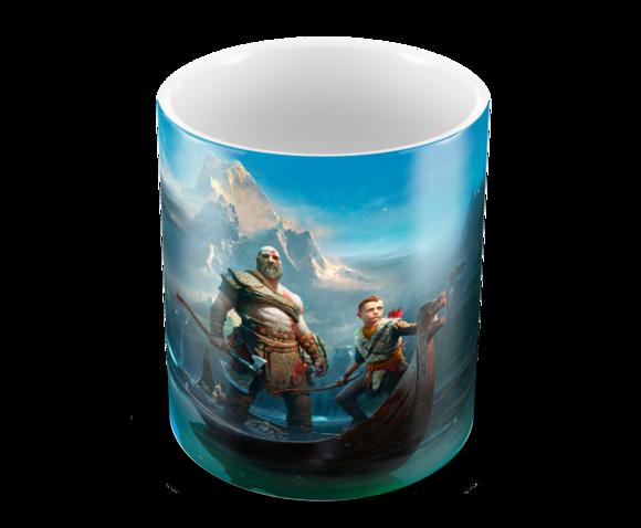 Caneca Polímero God Of War Personalizada