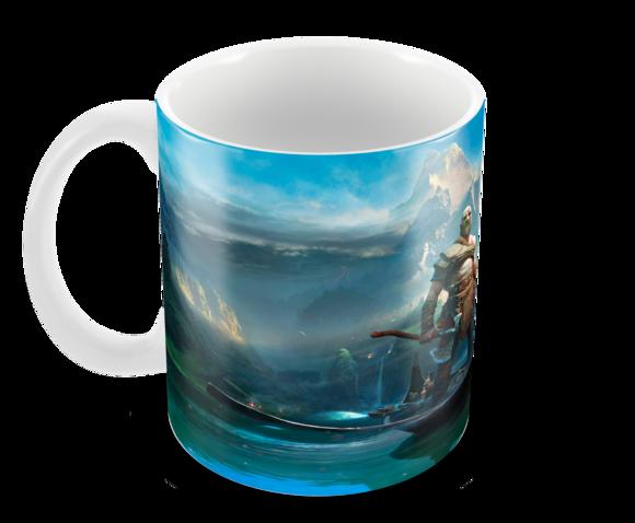 Caneca Polímero God Of War Personalizada