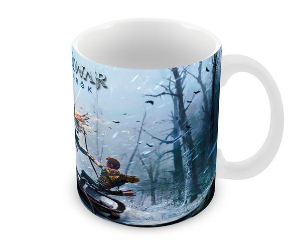 Caneca Polímero God Of War Ragnarok Personalizada