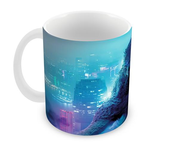 Caneca Polímero Godzilla Personalizada