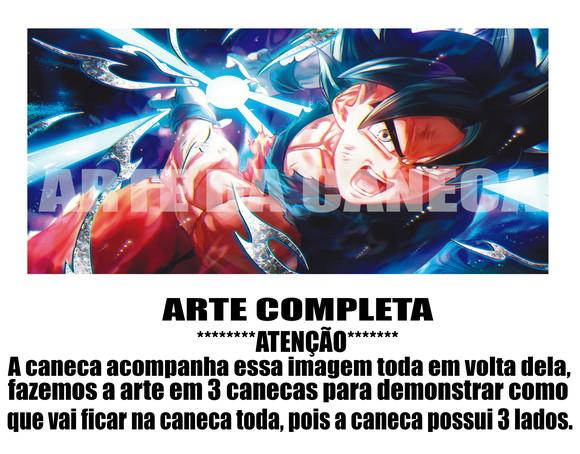 Caneca Polímero Goku Instinto Superior Personalizada