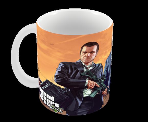 Caneca Polímero Gta V Personalizada