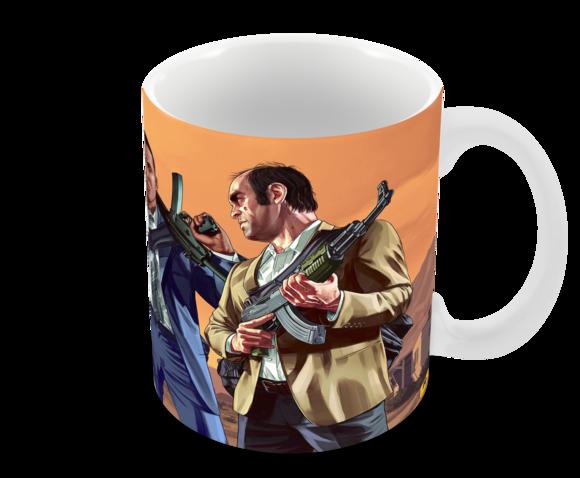 Caneca Polímero Gta V Personalizada