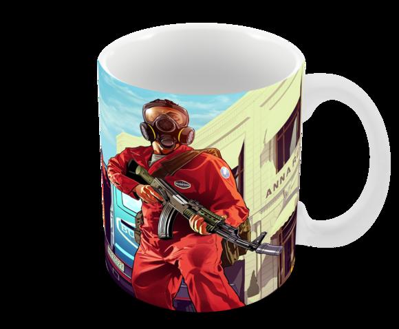 Caneca Polímero Gta V Personalizada