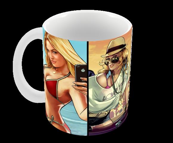Caneca Polímero Gta V Personalizada