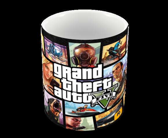 Caneca Polímero Gta V Personalizada