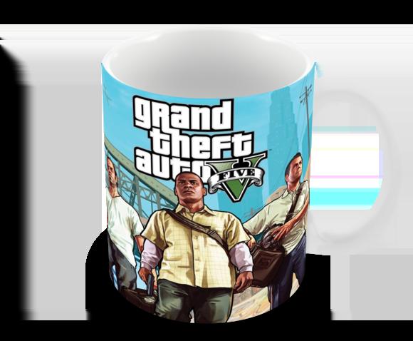 Caneca Polímero Gta V Personalizada
