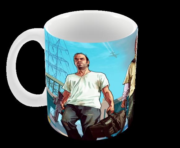 Caneca Polímero Gta V Personalizada