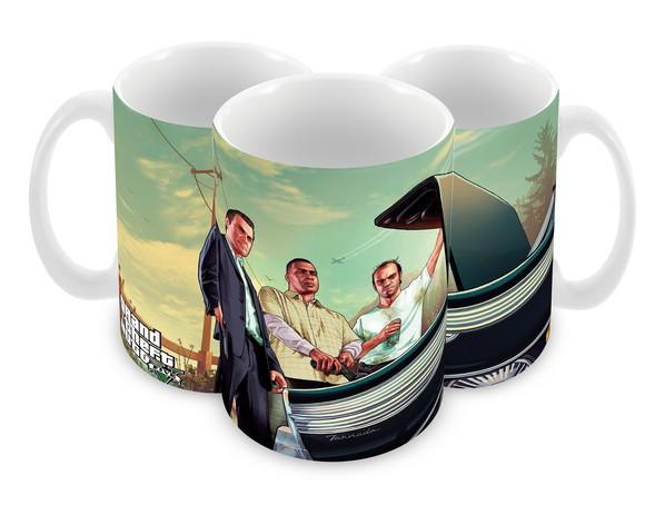 Caneca Polímero Gta V Personalizada