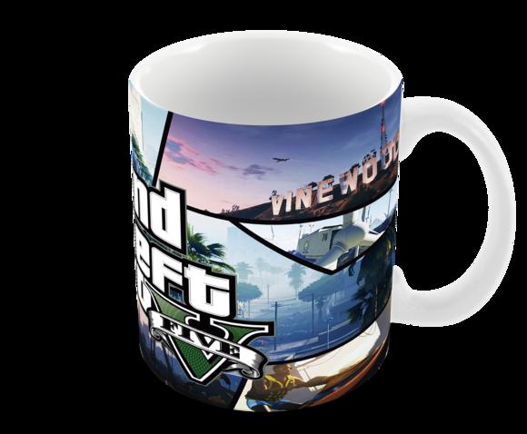 Caneca Polímero Gta V Personalizada