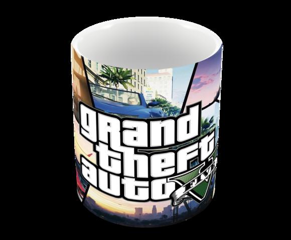 Caneca Polímero Gta V Personalizada