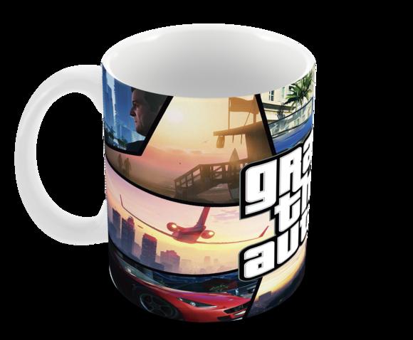 Caneca Polímero Gta V Personalizada