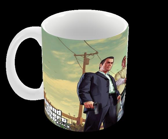 Caneca Polímero Gta V Personalizada