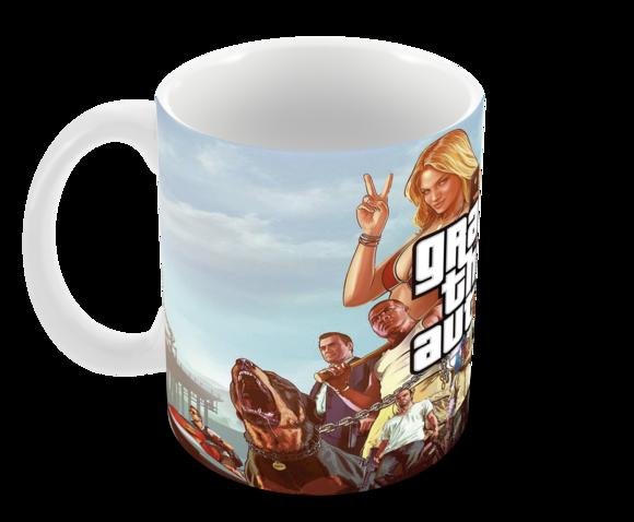 Caneca Polímero Gta V Personalizada