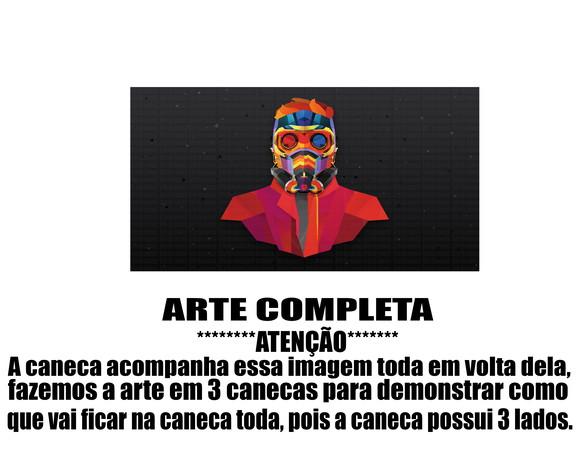 Caneca Polímero Guardiões da Galáxia Personalizada