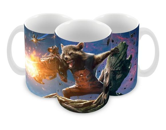 Caneca Polímero Guardiões da Galáxia Personalizada