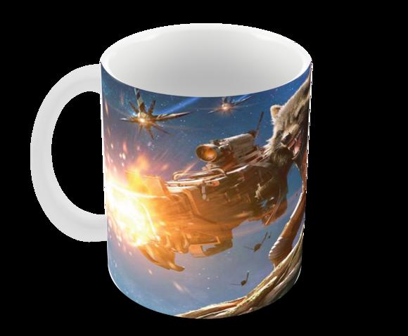 Caneca Polímero Guardiões da Galáxia Personalizada
