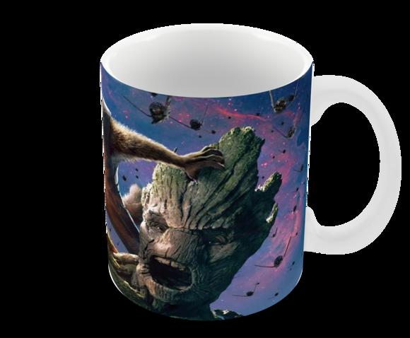 Caneca Polímero Guardiões da Galáxia Personalizada