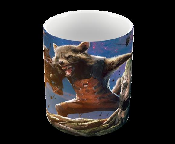 Caneca Polímero Guardiões da Galáxia Personalizada