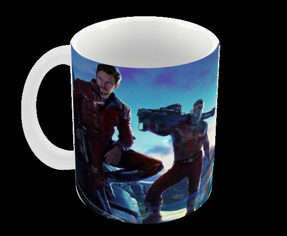 Caneca Polímero Guardiões da Galáxia Personalizada