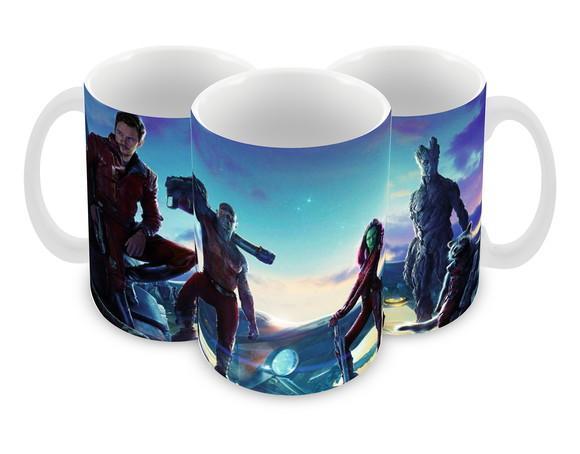 Caneca Polímero Guardiões da Galáxia Personalizada