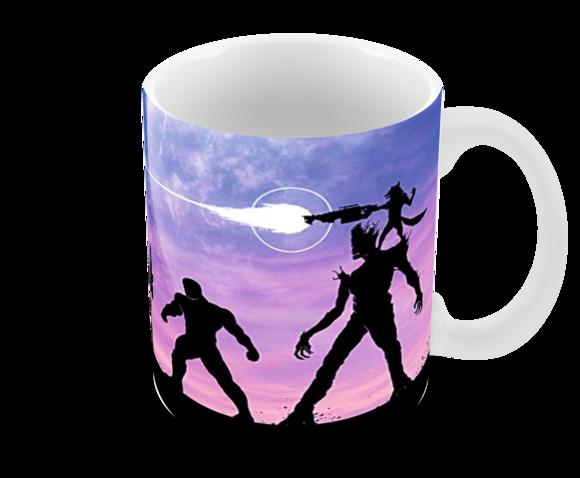 Caneca Polímero Guardiões da Galáxia Personalizada