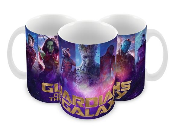 Caneca Polímero Guardiões da Galáxia Personalizada