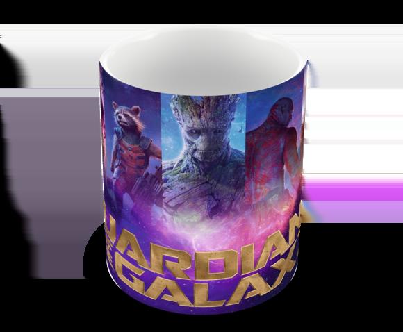 Caneca Polímero Guardiões da Galáxia Personalizada