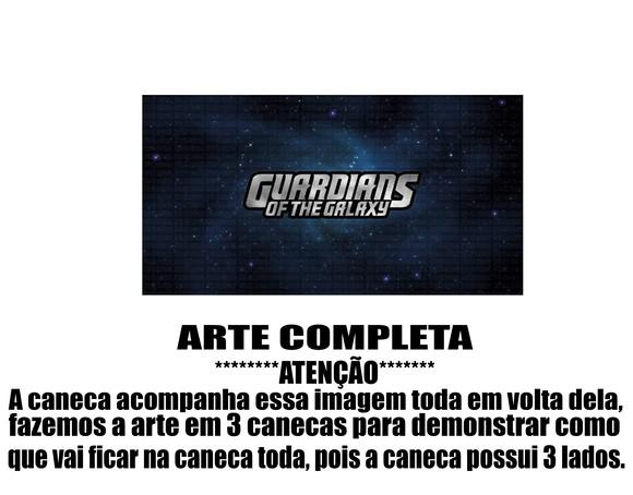 Caneca Polímero Guardiões da Galáxia Personalizada