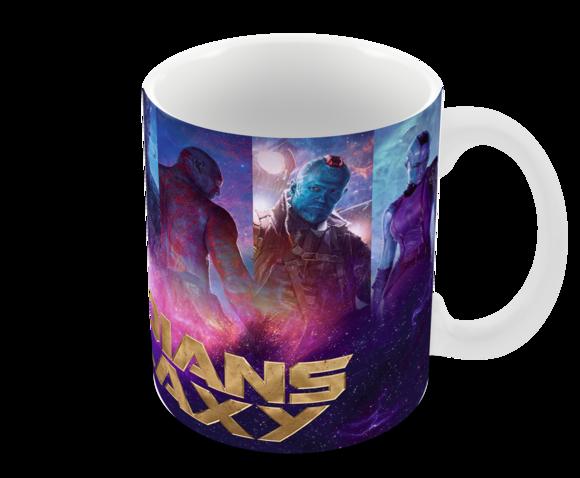 Caneca Polímero Guardiões da Galáxia Personalizada