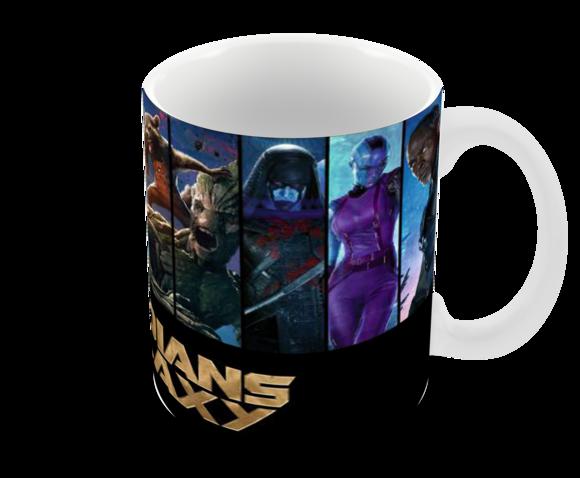 Caneca Polímero Guardiões da Galáxia Personalizada