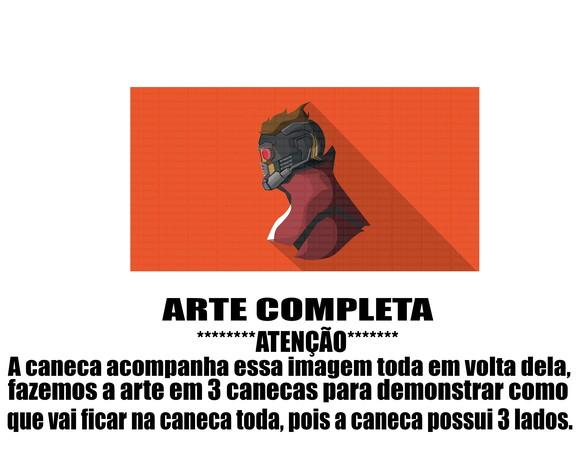 Caneca Polímero Guardiões da Galáxia Personalizada