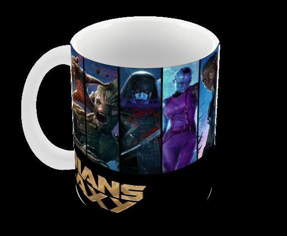 Caneca Polímero Guardiões da Galáxia Personalizada