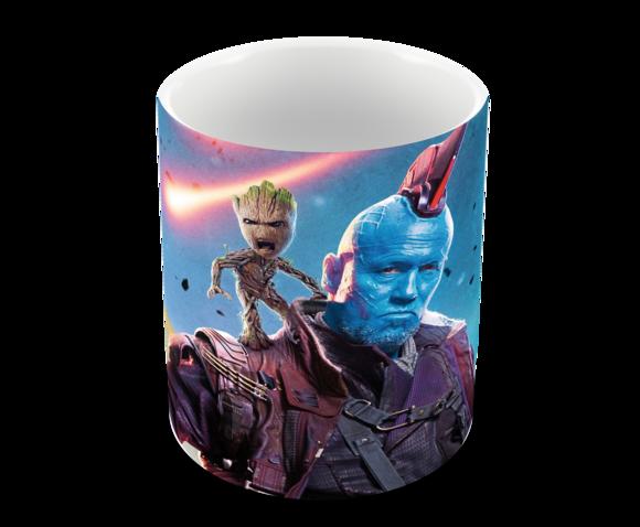 Caneca Polímero Guardiões da Galáxia Personalizada