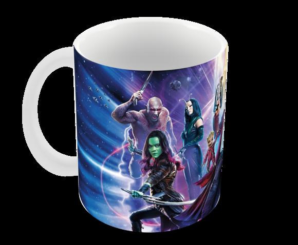Caneca Polímero Guardiões da Galáxia Personalizada