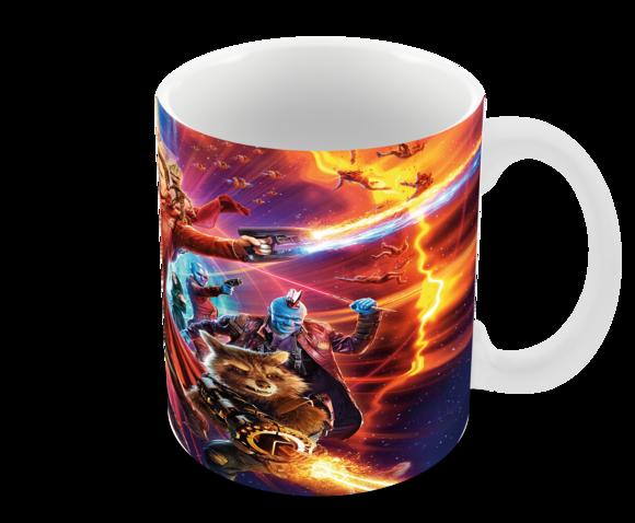 Caneca Polímero Guardiões da Galáxia Personalizada