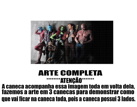 Caneca Polímero Guardiões da Galáxia Personalizada