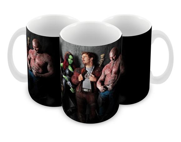Caneca Polímero Guardiões da Galáxia Personalizada