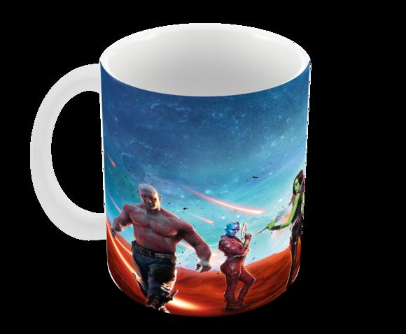 Caneca Polímero Guardiões da Galáxia Personalizada