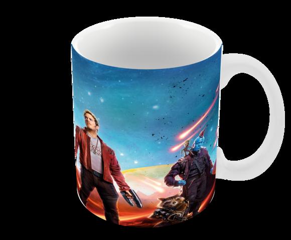 Caneca Polímero Guardiões da Galáxia Personalizada