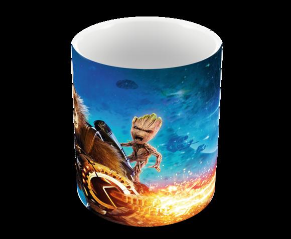 Caneca Polímero Guardiões da Galáxia Personalizada
