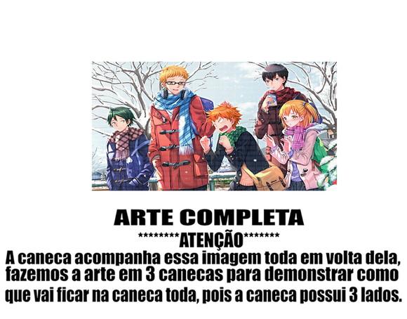 Caneca Polímero Haikyu Personalizada
