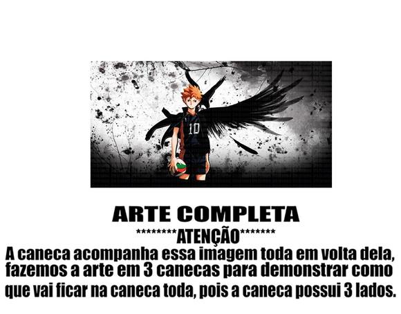 Caneca Polímero Haikyu Personalizada